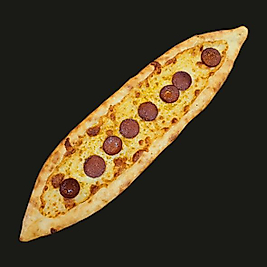 Kaşarlı -Sucuklu Klasik pide
