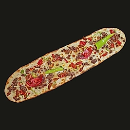 Kuşbaşılı - Kaşarlı Yaprak Pide