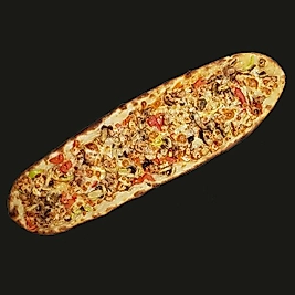 Tavuklu Sebzeli Yaprak Pide