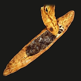 Kapalı Kavurmalı Pide