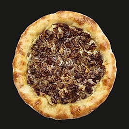 Kavurmalı Yuvarlak Pide
