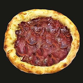 Pastırmalı Kaşarlı Yuvarlak Pide