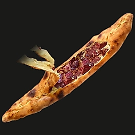 Kapalı Pastırmalı Pide