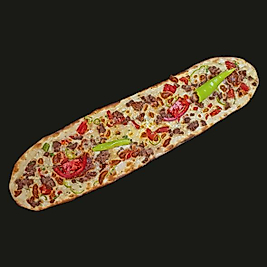 Kuşbaşılı - Kaşarlı Yaprak Pide
